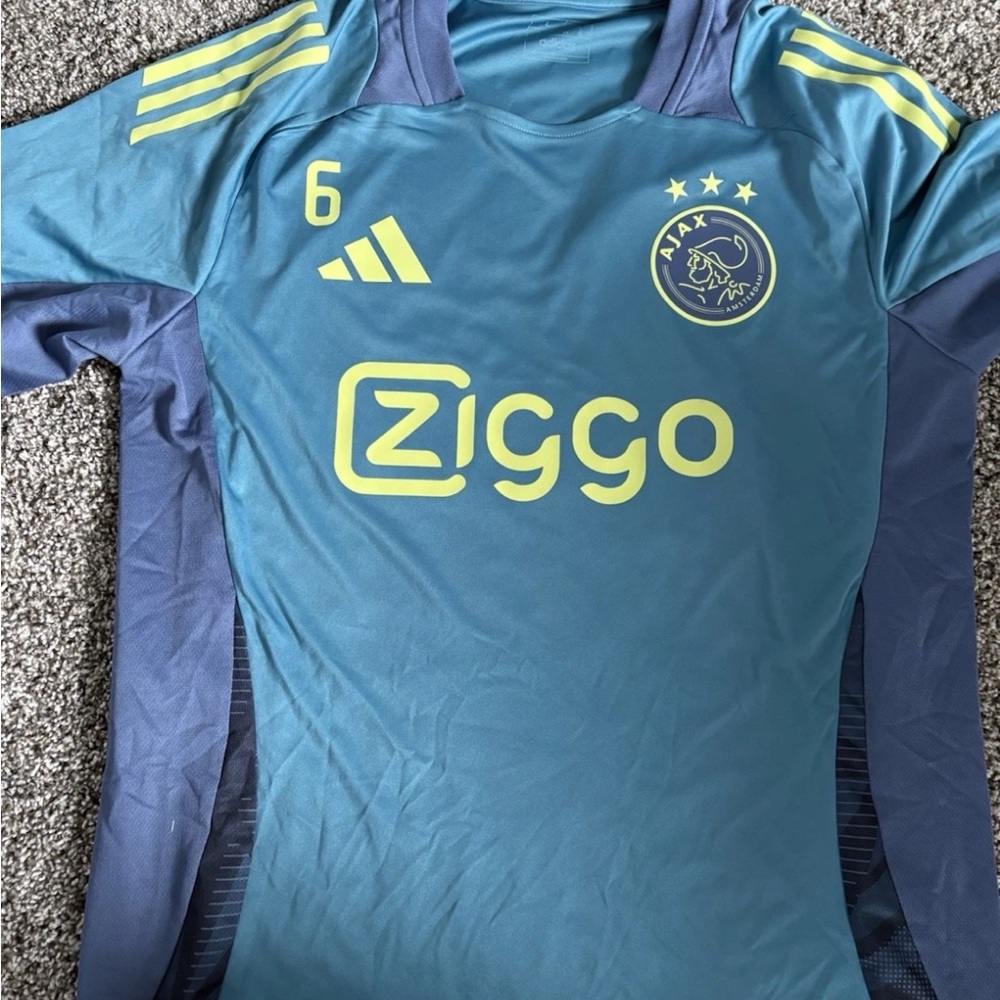 Adidas Ajax Amsterdam 2024/2025 Training Jersey Jordan Henderson Sz L